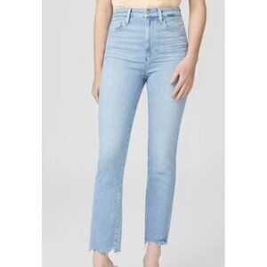 Paige High Rise Cindy - Shooting Star w/ Stellar Hem In Women's Size 31